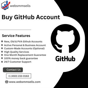 Buy GitHub accounts