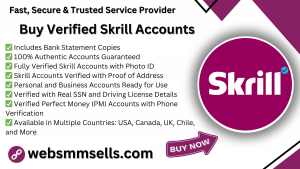 Buy Verified Skrill Accounts